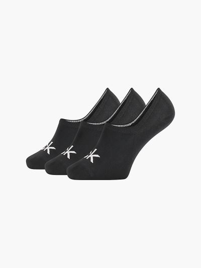 Calvin Klein Táskák & Kiegészítők HU735655 | Calvin Klein Logo Invisible Férfi Zokni Fekete